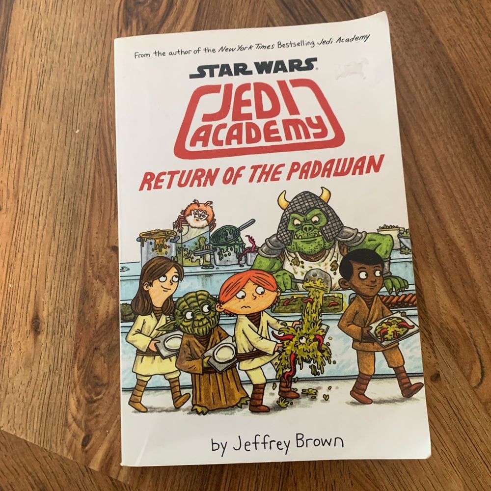 📚2/$12📚 Star Wars Jedi Academy: Return of the Padawan Book by Jeffrey Brown